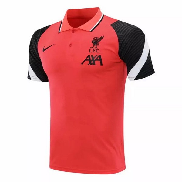 Polo Liverpool 2020 2021 Rojo Negro